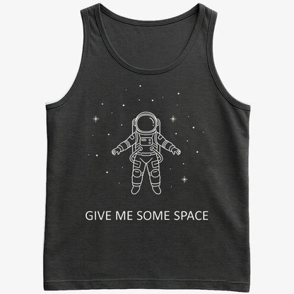 Give Me Some Space-Men's Tank Top-Black