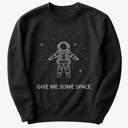 Give Me Some Space-Sweater-Black