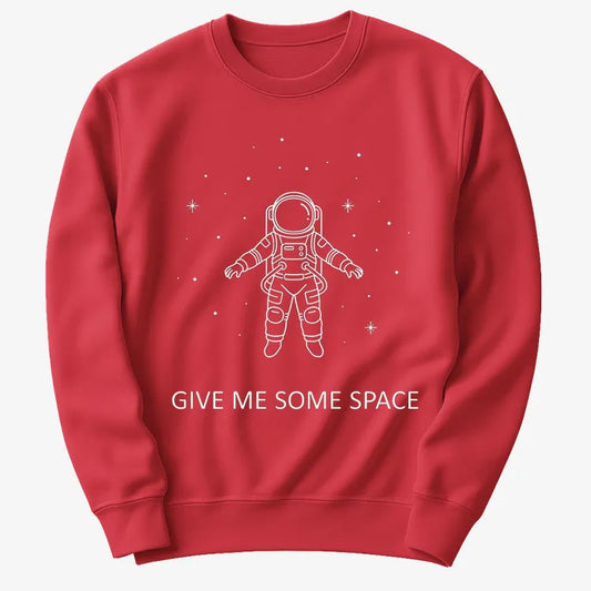 Give Me Some Space-Sweater-Red