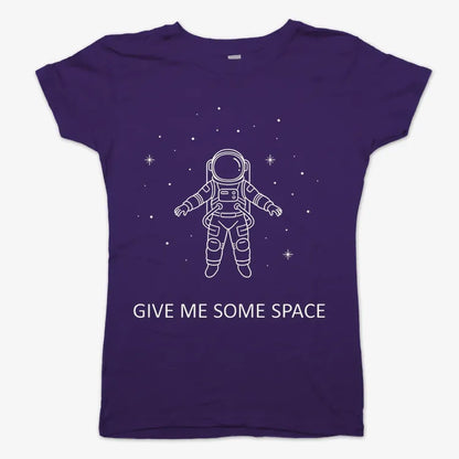 Give Me Some Space-Women's T-Shirt-Violet
