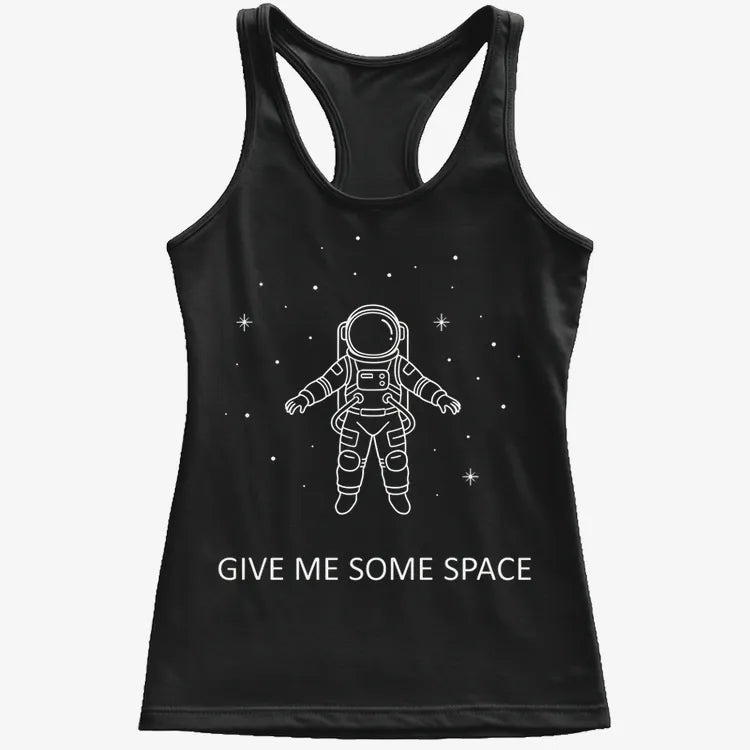 Give Me Some Space-Women's Tank Top-Midnight