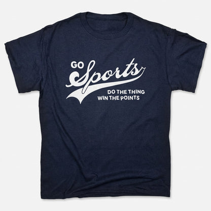 Go Sports Do the Thing Win the Points in Navy Blue