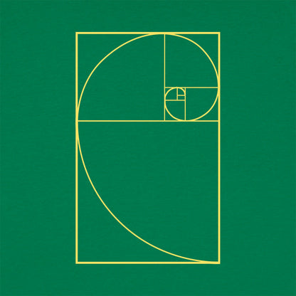 Golden Spiral Fibonacci Ratio Geometry