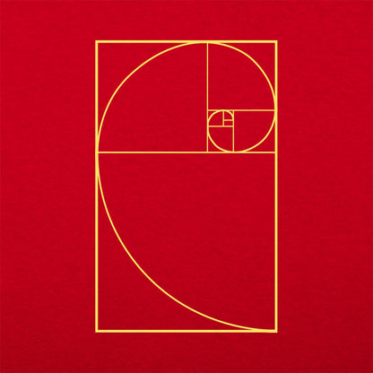 Golden Spiral Fibonacci Ratio Geometry