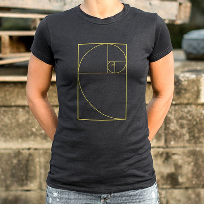 Golden Spiral Fibonacci Ratio Geometry