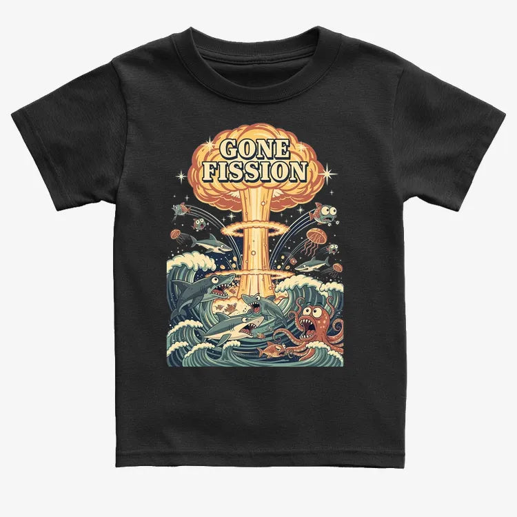 Gone Fission-Kids T-Shirt-Black