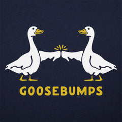 Goosebumps Two Geese Fist Bumping
