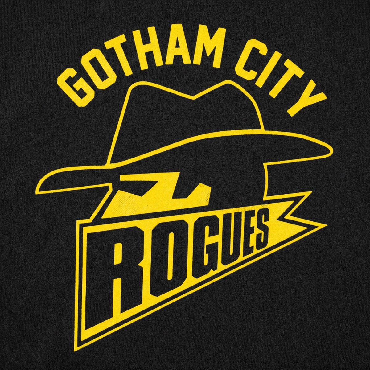 Gotham City Rogues Football Team Logo detail