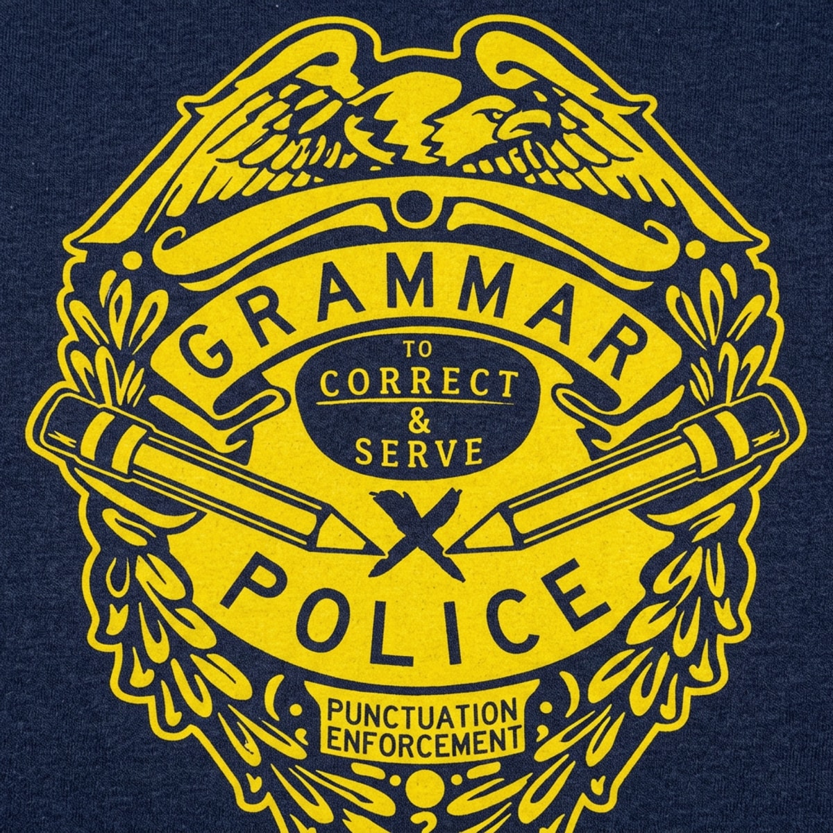 Grammar Police detail