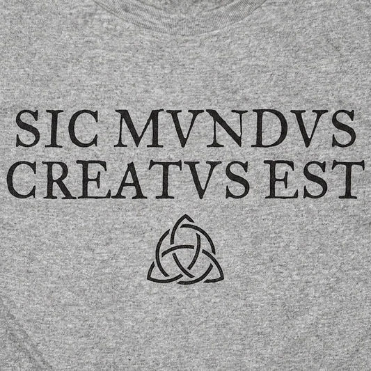 Sic Mundus Creatus Est Time Travel Symbol detail