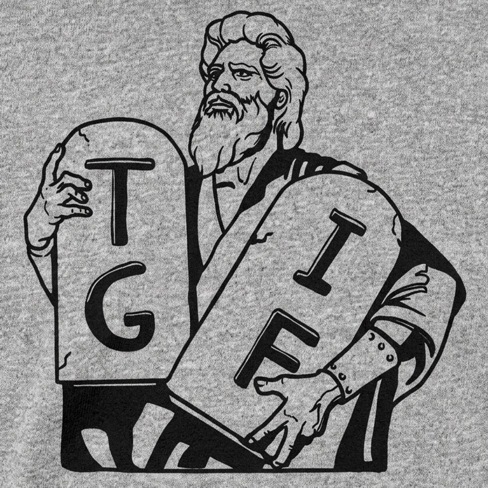 TGIF Moses with Stone Tablets detail