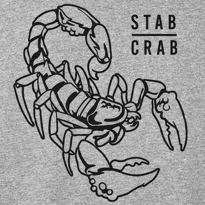 Stab Crab Scorpion Slang Meme Graphic detail