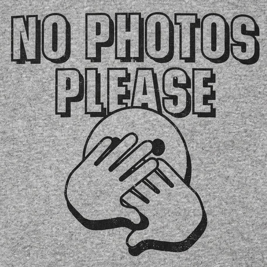No Photos Please detail