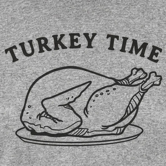 Turkey Time Roasted Thanksgiving Turkey on Platter detail