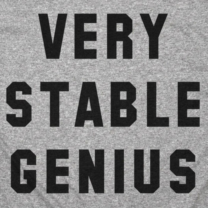 Very Stable Genius Sarcastic Political Quote detail