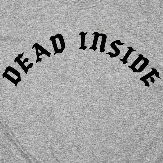 Dead Inside Gothic Font Sarcastic Emo Quote detail