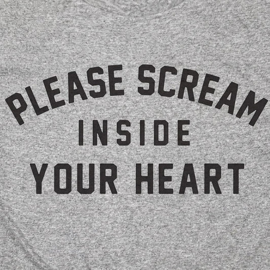 Please Scream Inside Your Heart detail
