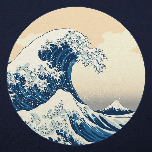 Great Wave Full Color graphic tee design