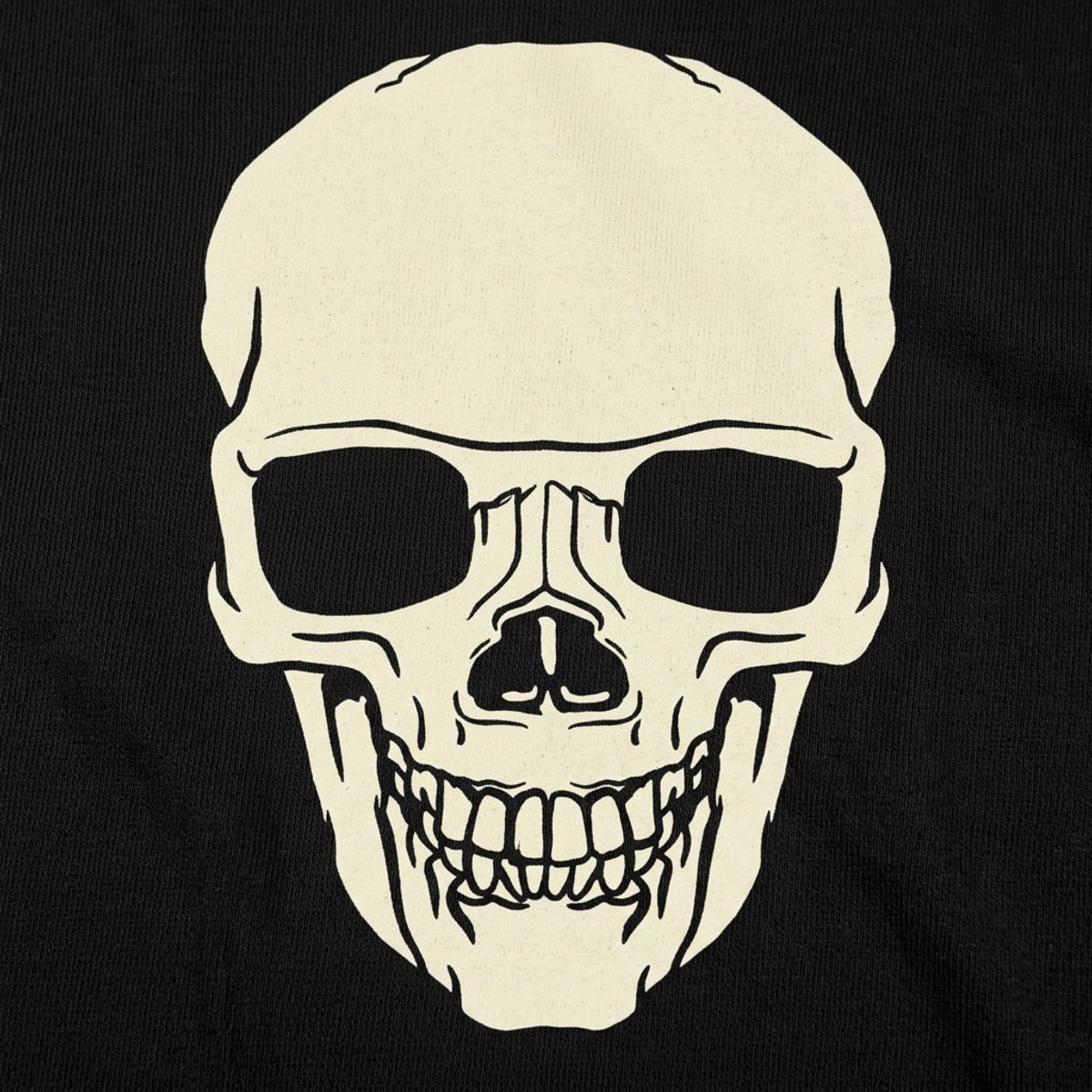 Grinning Skull Graphic detail
