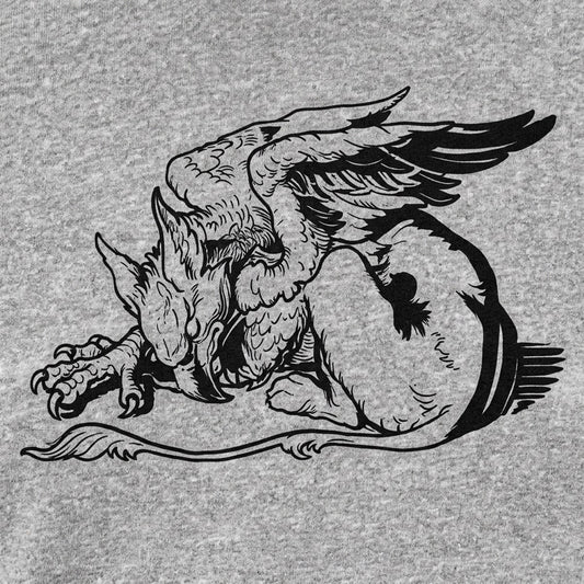 Gryphon From Alice detail