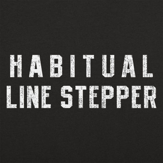 Habitual Line Stepper graphic tee design