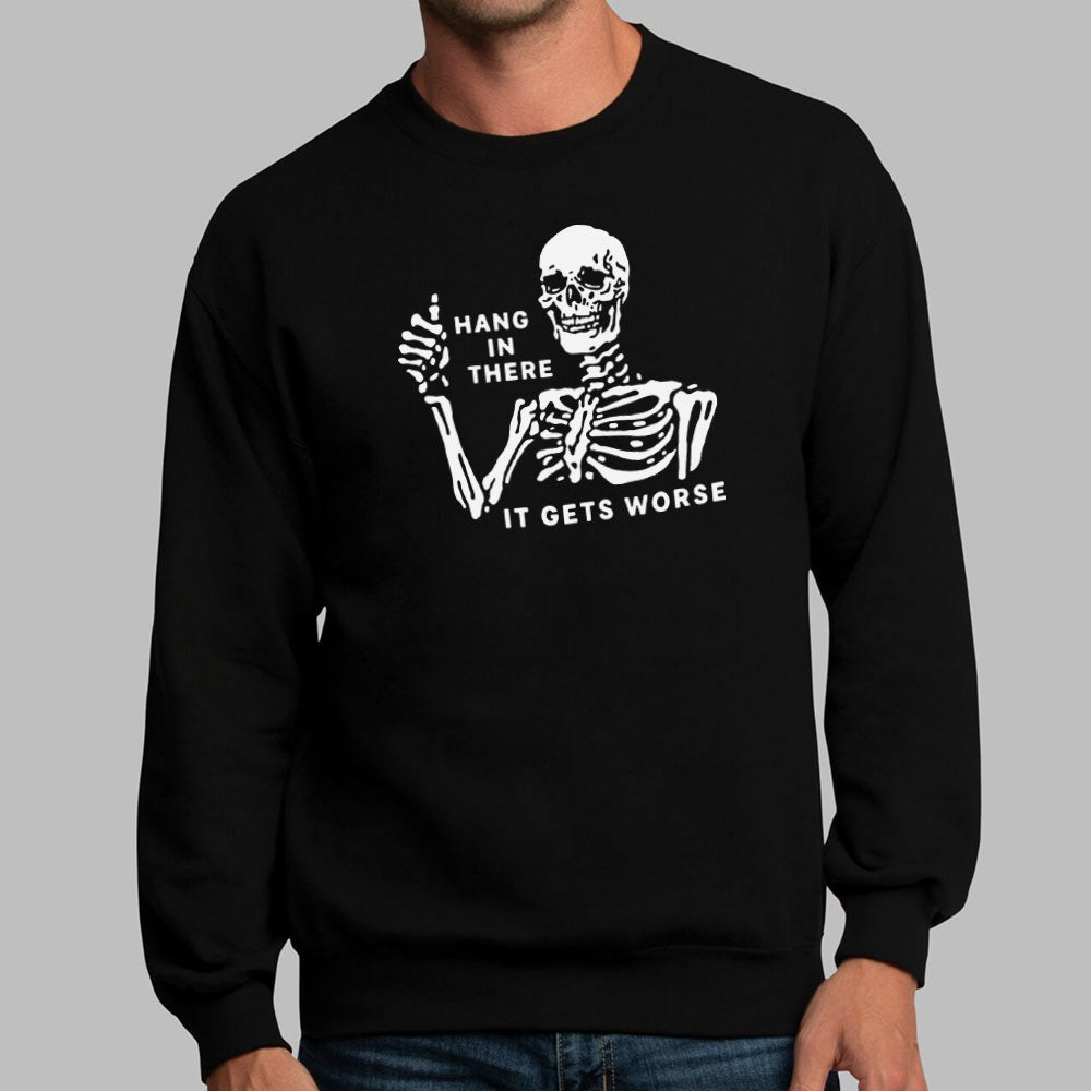 Hang In There Skeleton - 6DollarShirts