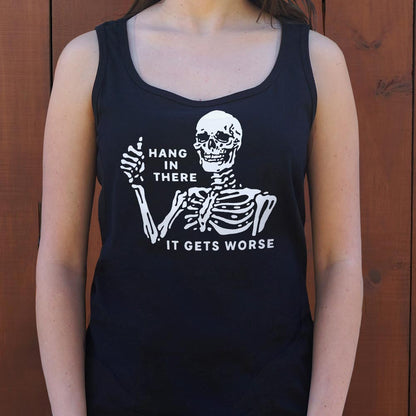 Hang In There Skeleton - 6DollarShirts