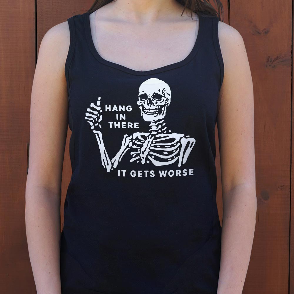 Hang In There Skeleton - 6DollarShirts