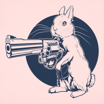Hare Trigger - Rabbit Holding Revolver
