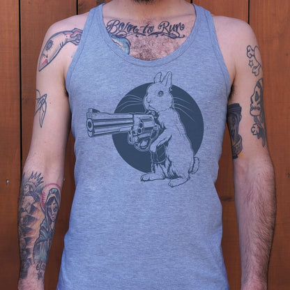 Hare Trigger - Rabbit Holding Revolver