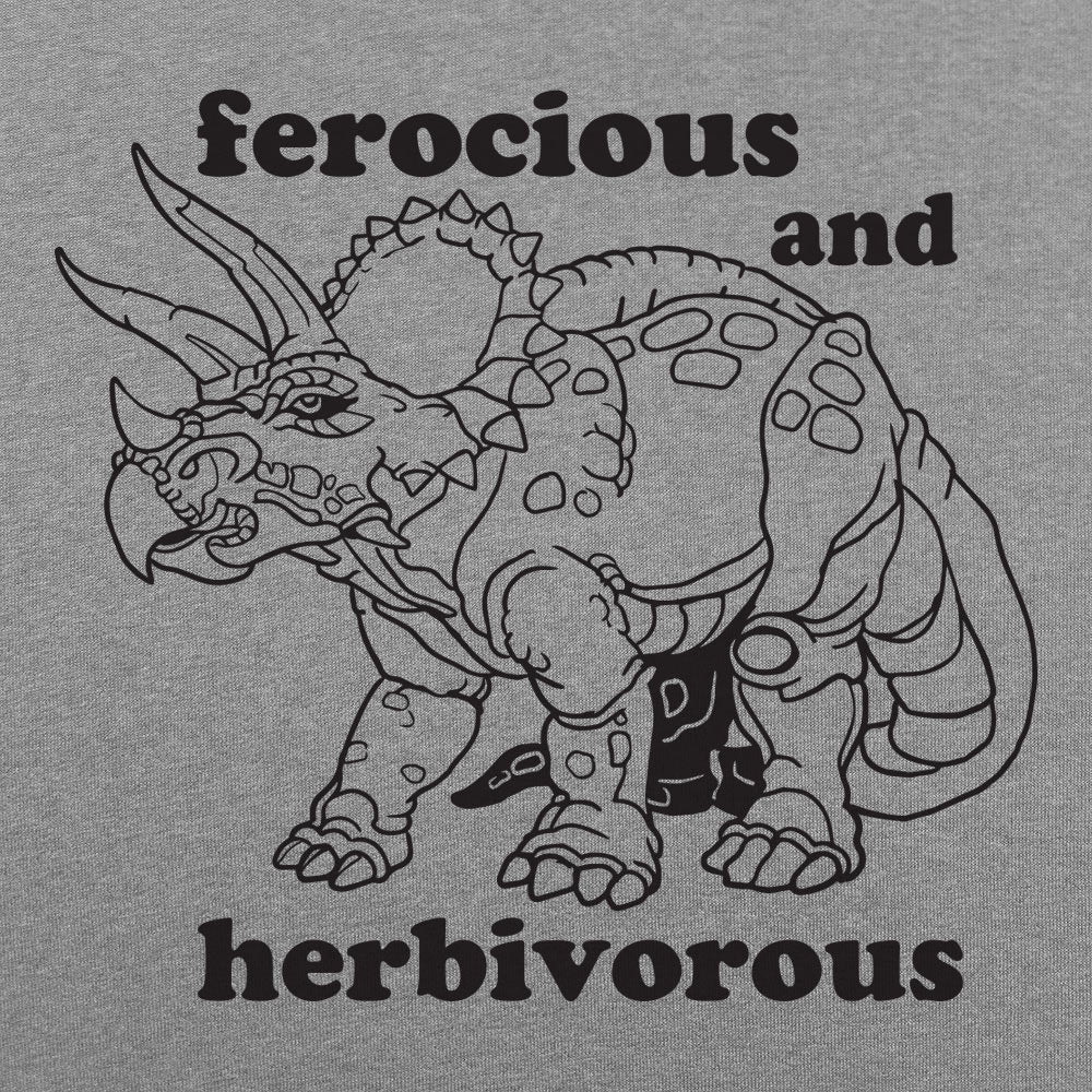 Ferocious And Herbivorous - 6DollarShirts