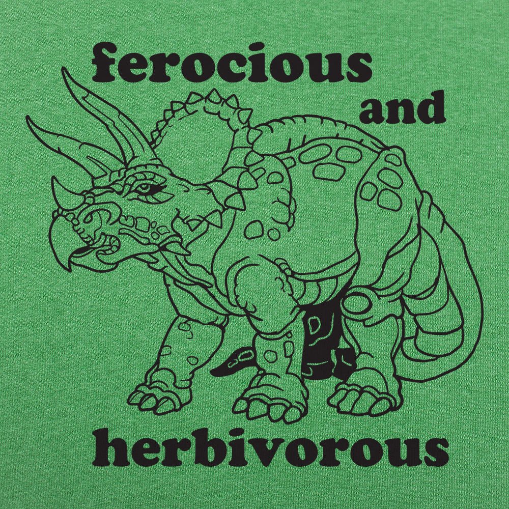 Ferocious And Herbivorous - 6DollarShirts