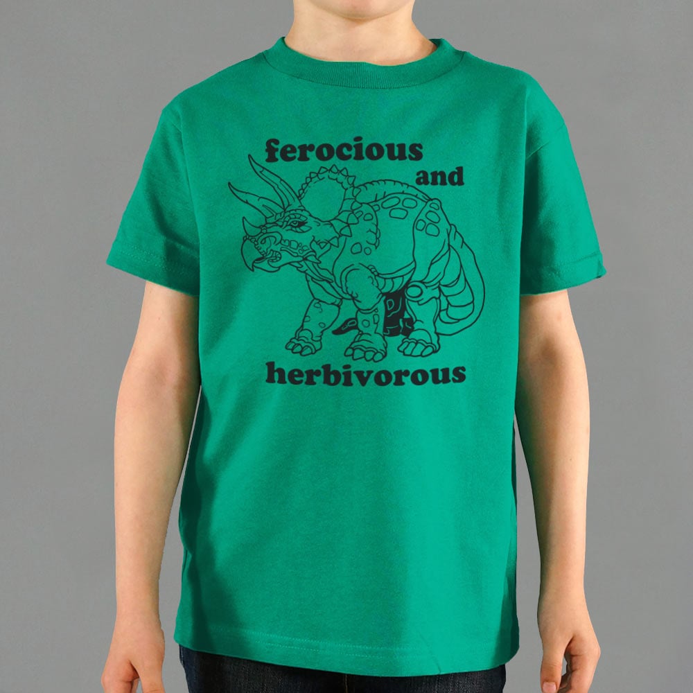 Ferocious And Herbivorous - 6DollarShirts