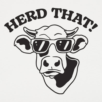 Herd That Cool Cow Wearing Sunglasses