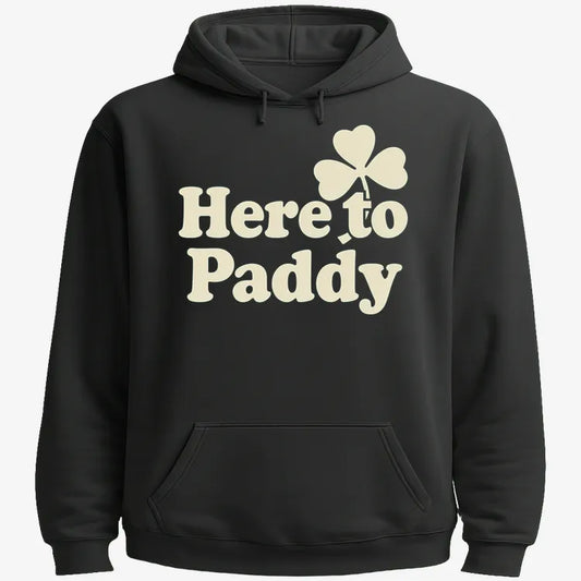 Here to Paddy St. Patrick's Day Shamrock Pun