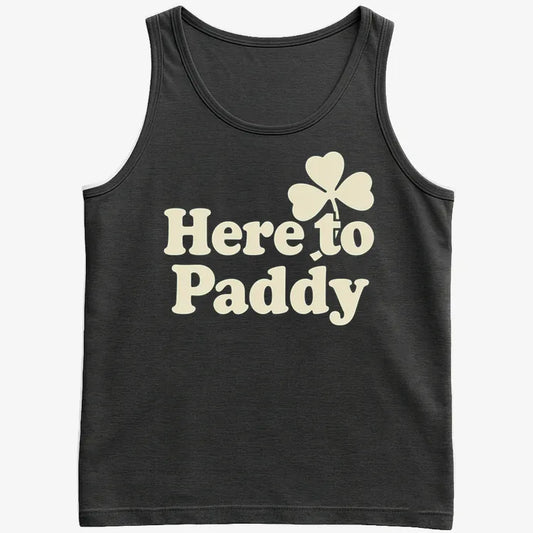 Here to Paddy St. Patrick's Day Shamrock Pun