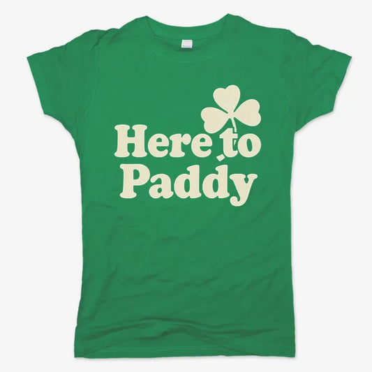 Here to Paddy St. Patrick's Day Shamrock Pun
