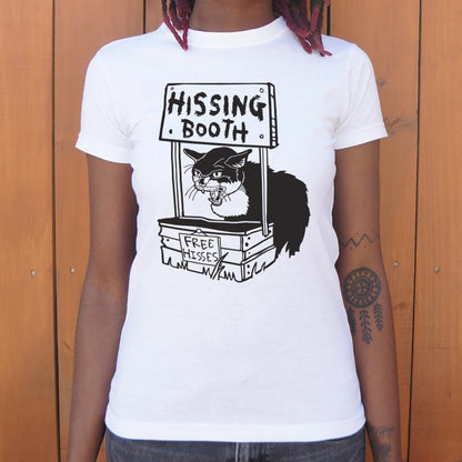 Hissing Booth with Angry Cat and Free Hisses Sign