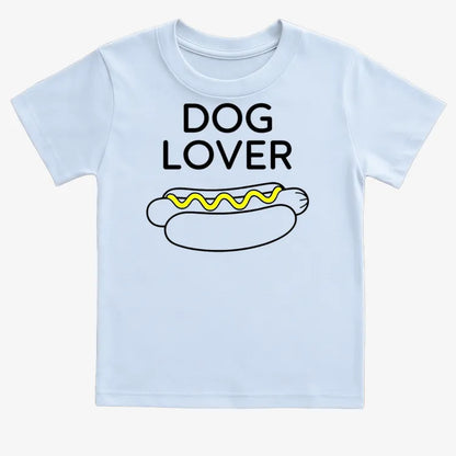 Hot Dog Lover-Kids T-Shirt-Blue