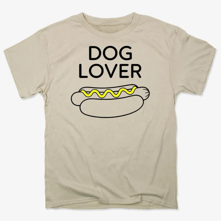 Hot Dog Lover-Men's T-Shirt-Sand