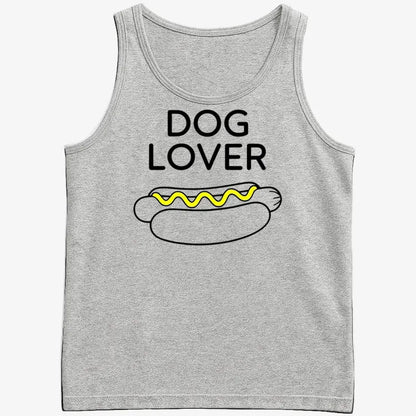 Hot Dog Lover-Men's Tank Top-Gray Heather