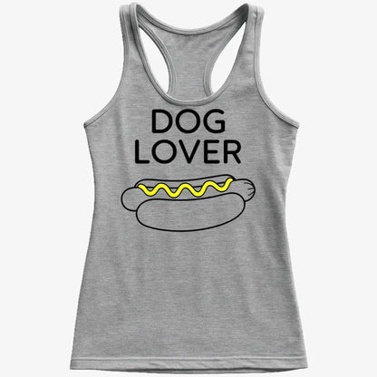 Hot Dog Lover-Women's Tank Top-Gray Granite