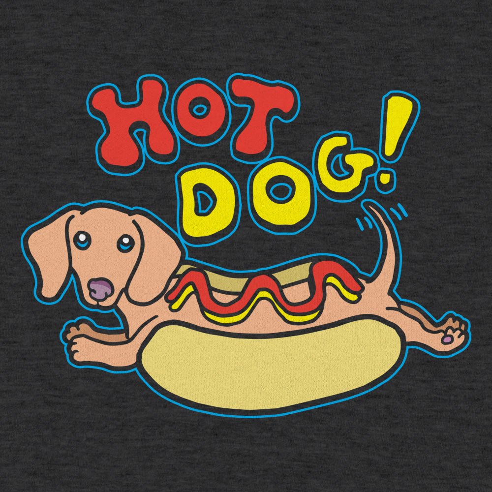 Hot Dog Full Color - 6DollarShirts