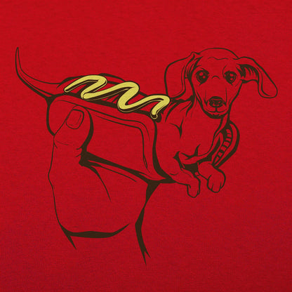 Hot Dog Dog Dachshund in a Bun