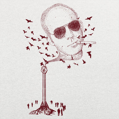 Hunter Thompson Memorial Gonzo Fist Cannon Tower