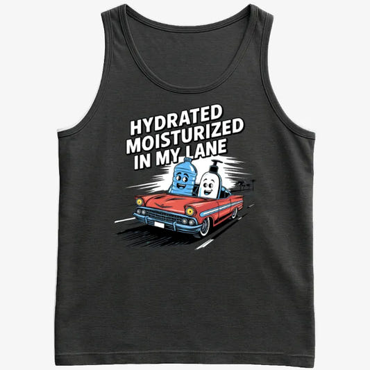 Hydrated Moisturized In My Lane Tee graphic tee, view 18