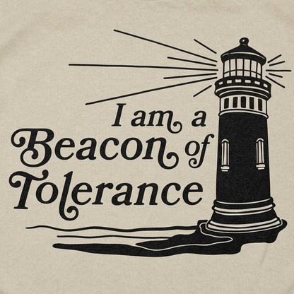 I Am a Beacon of Tolerance Lighthouse detail
