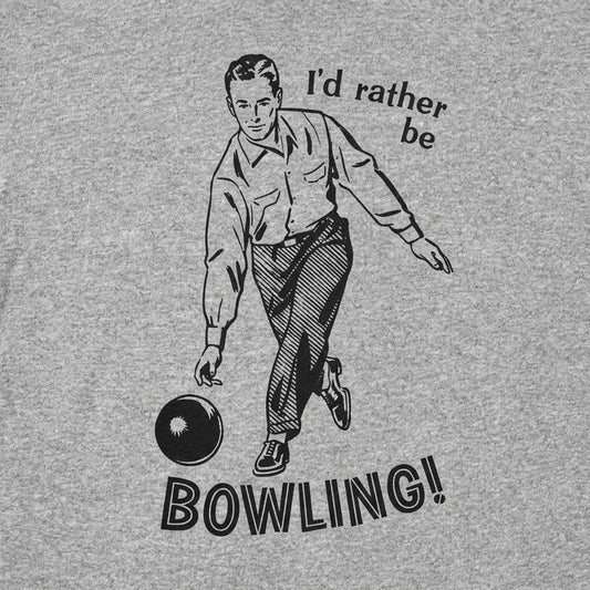 I'd Rather Be Bowling detail