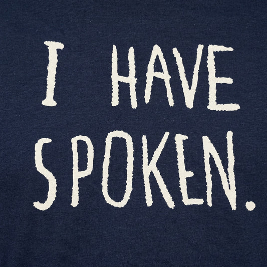 I Have Spoken detail