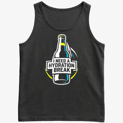 I Need a Hydration Break-Men's Tank Top-Black